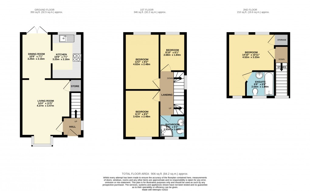 Floorplan for Emerson Valley, Milton Keynes, Bucks