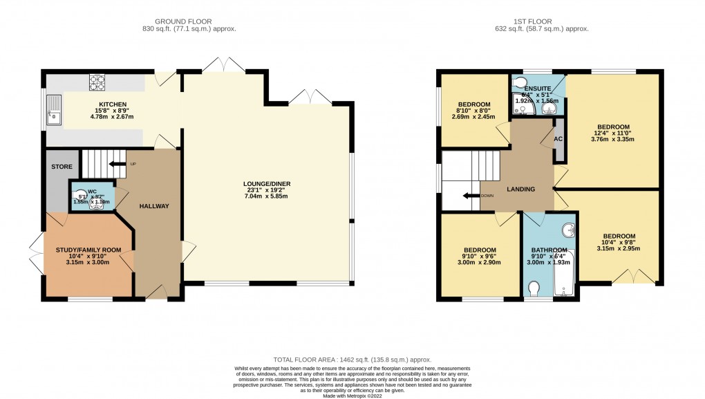 Floorplan for Medbourne, Milton Keynes, Buckinghamshire