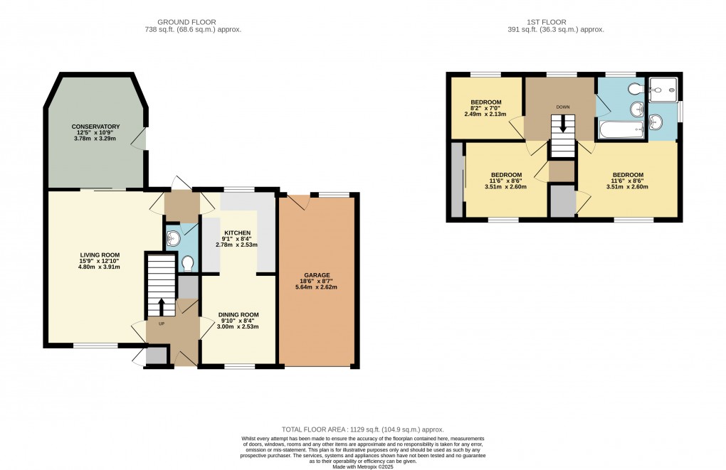 Floorplan for Bradwell Common, Milton Keynes, Buckinghamshire