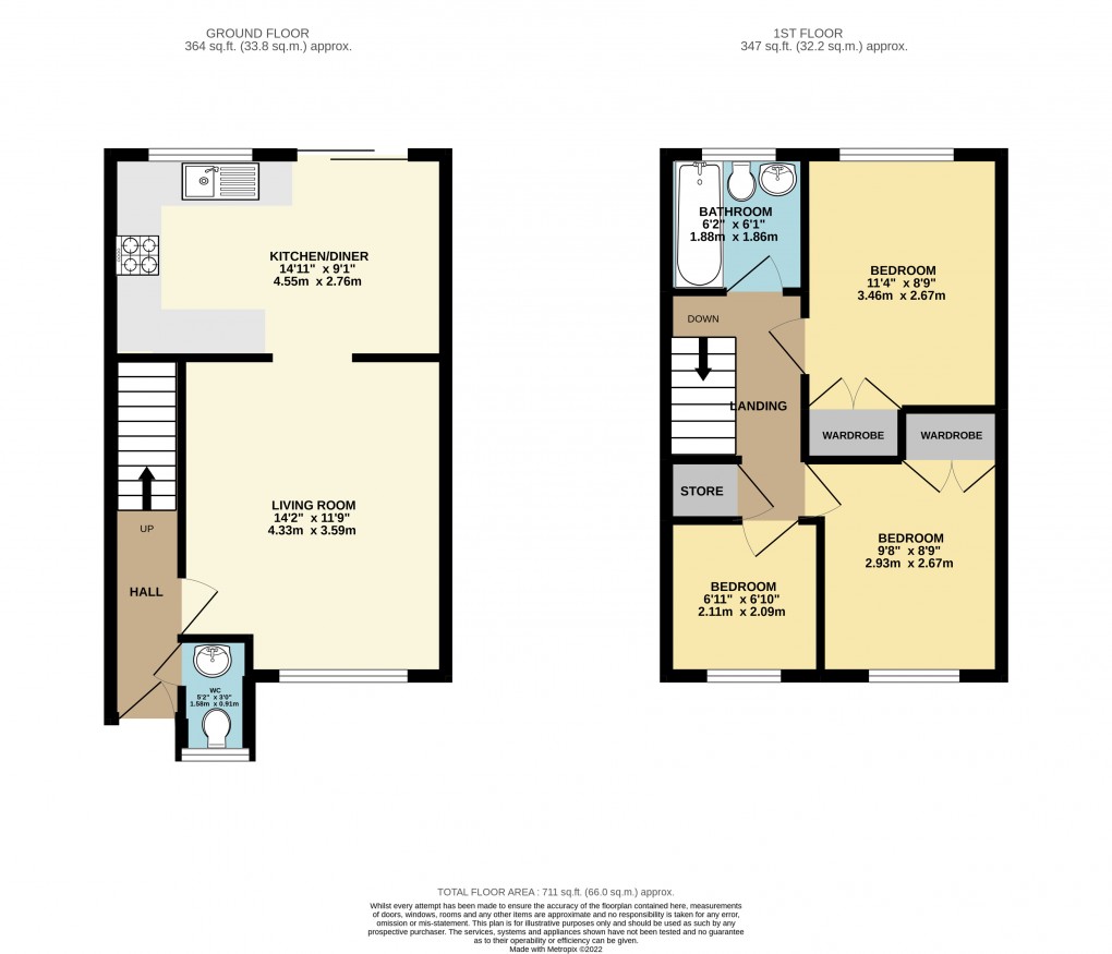 Floorplan for Bradwell Common, Milton Keynes, Buckinghamshire