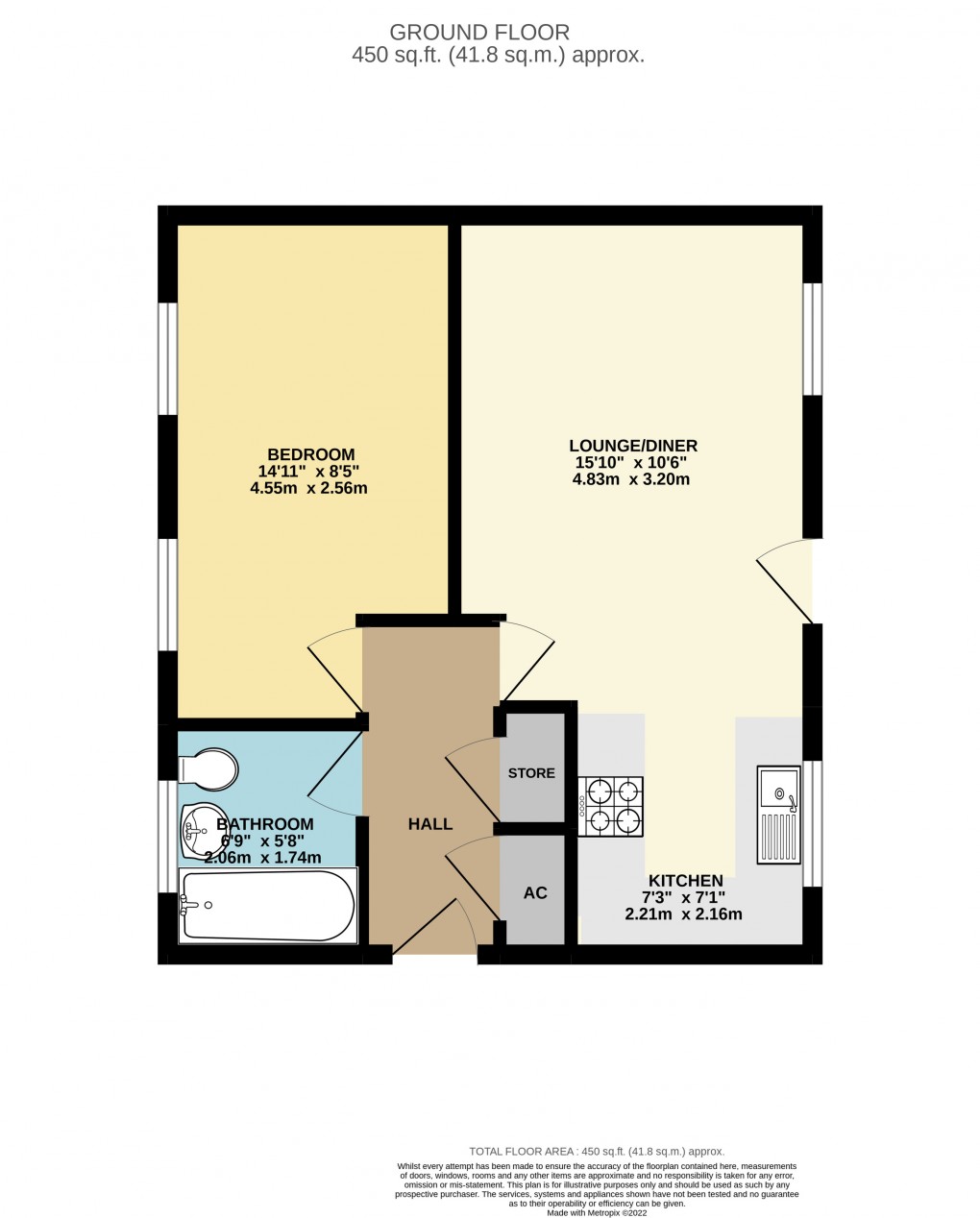 Floorplan for Furzton, Milton Keynes, Buckinghamshire