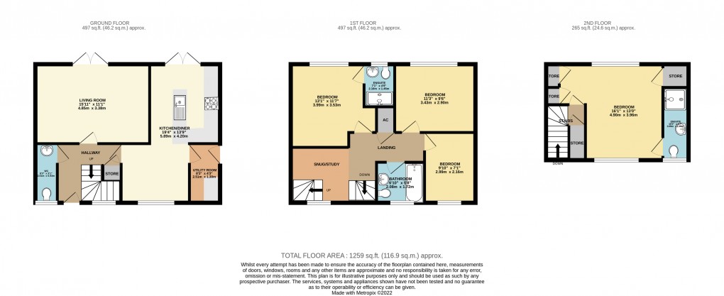 Floorplan for Medbourne, Milton Keynes, Buckinghamshire