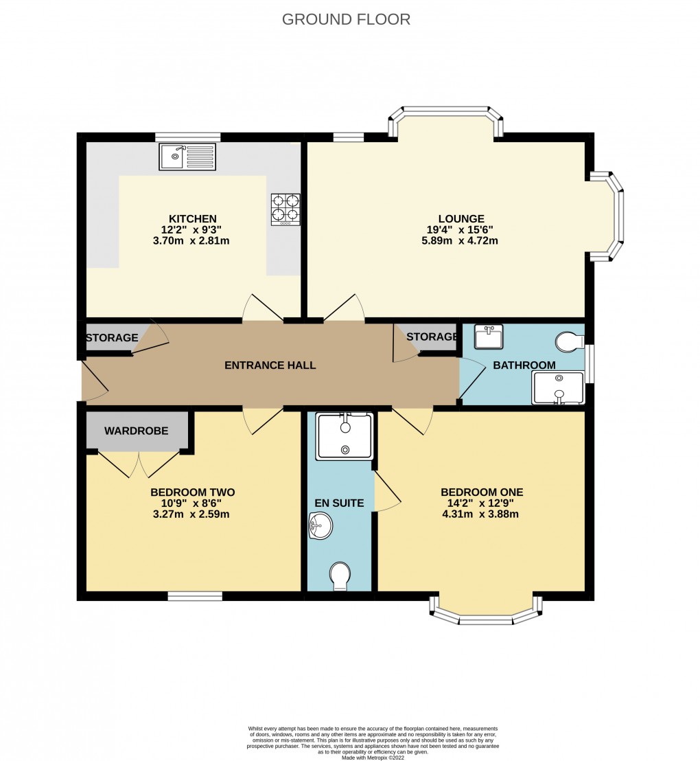 Floorplan for Tattenhoe, Milton Keynes, Buckinghamshire