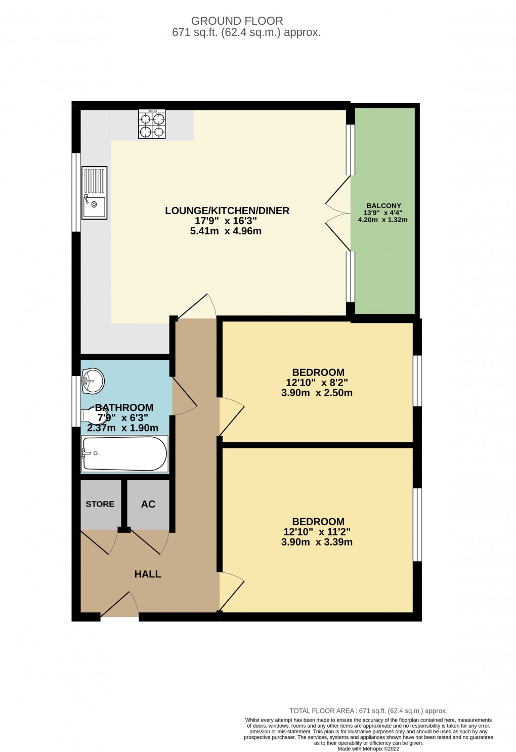 Floorplan for Glebe Farm, Milton Keynes, Buckinghamshire