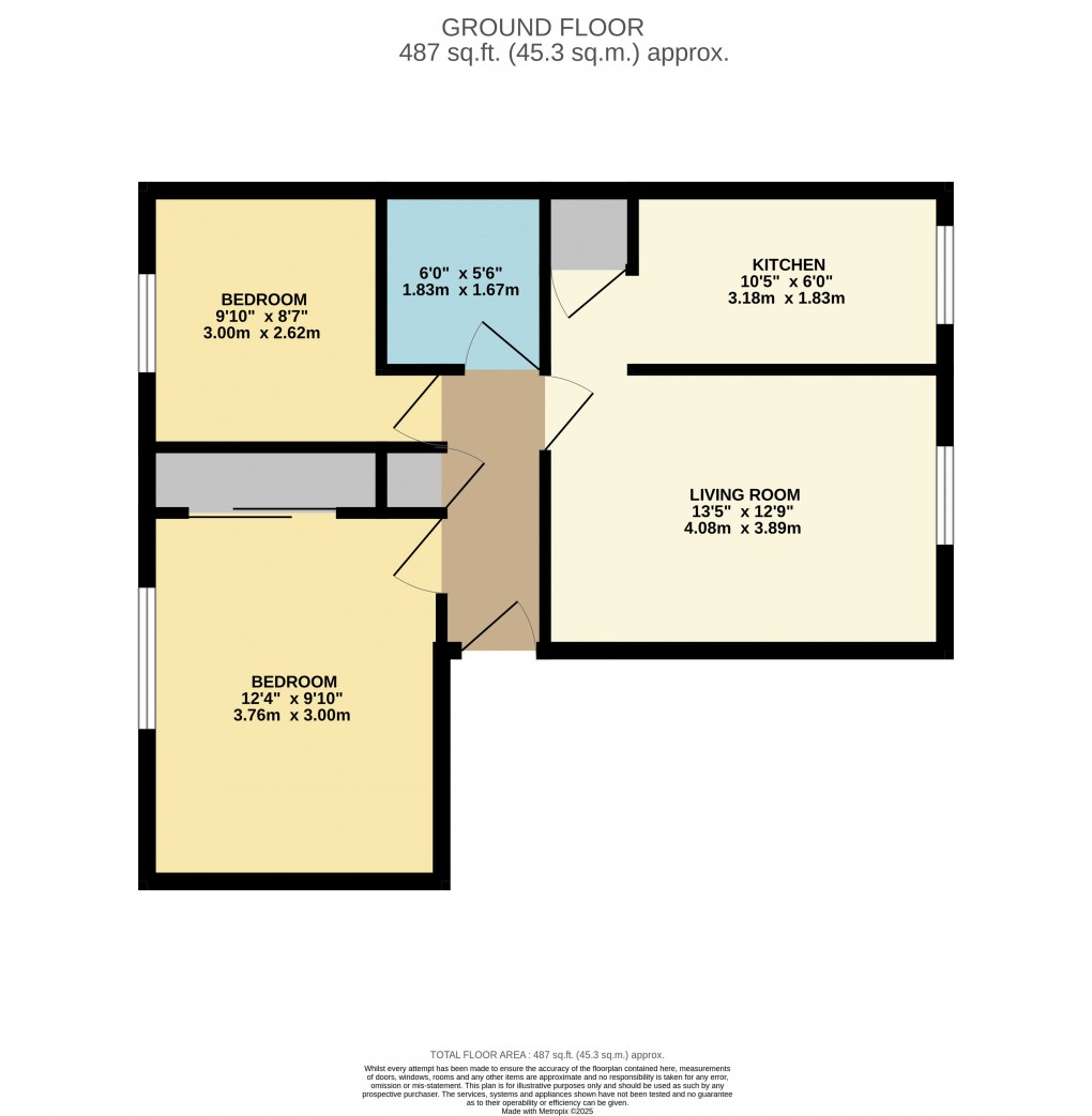 Floorplan for Peartree Bridge, Milton Keynes