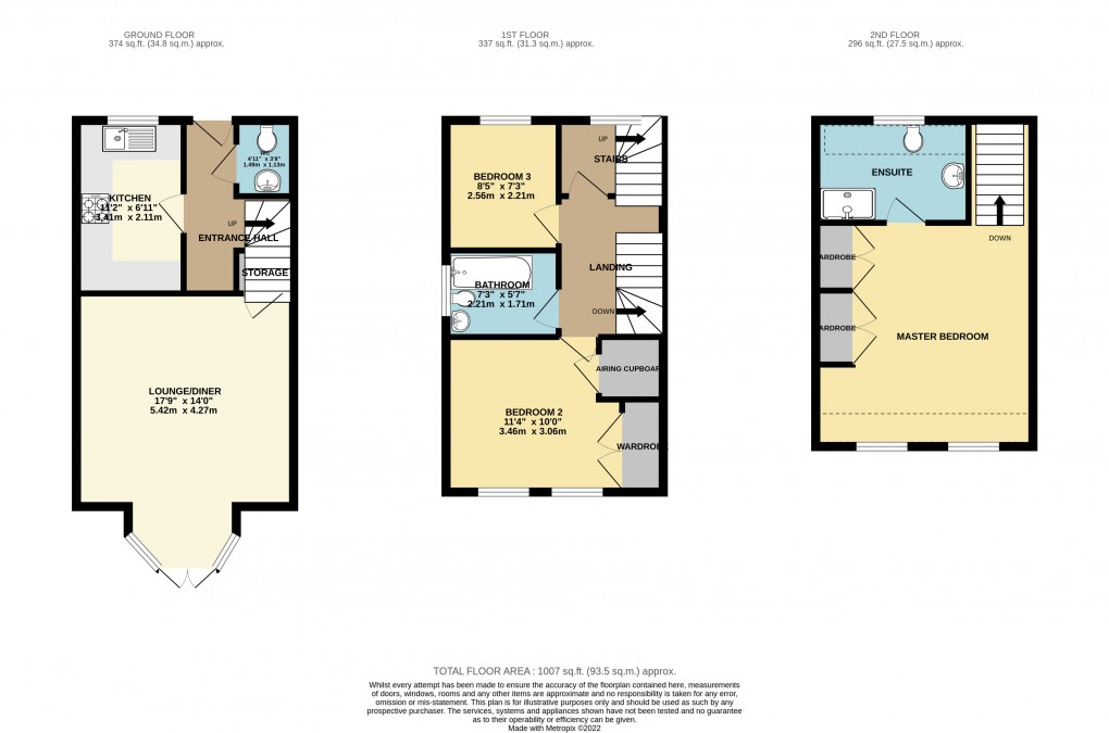 Floorplan for Oakridge Park, Milton Keynes, Bucks