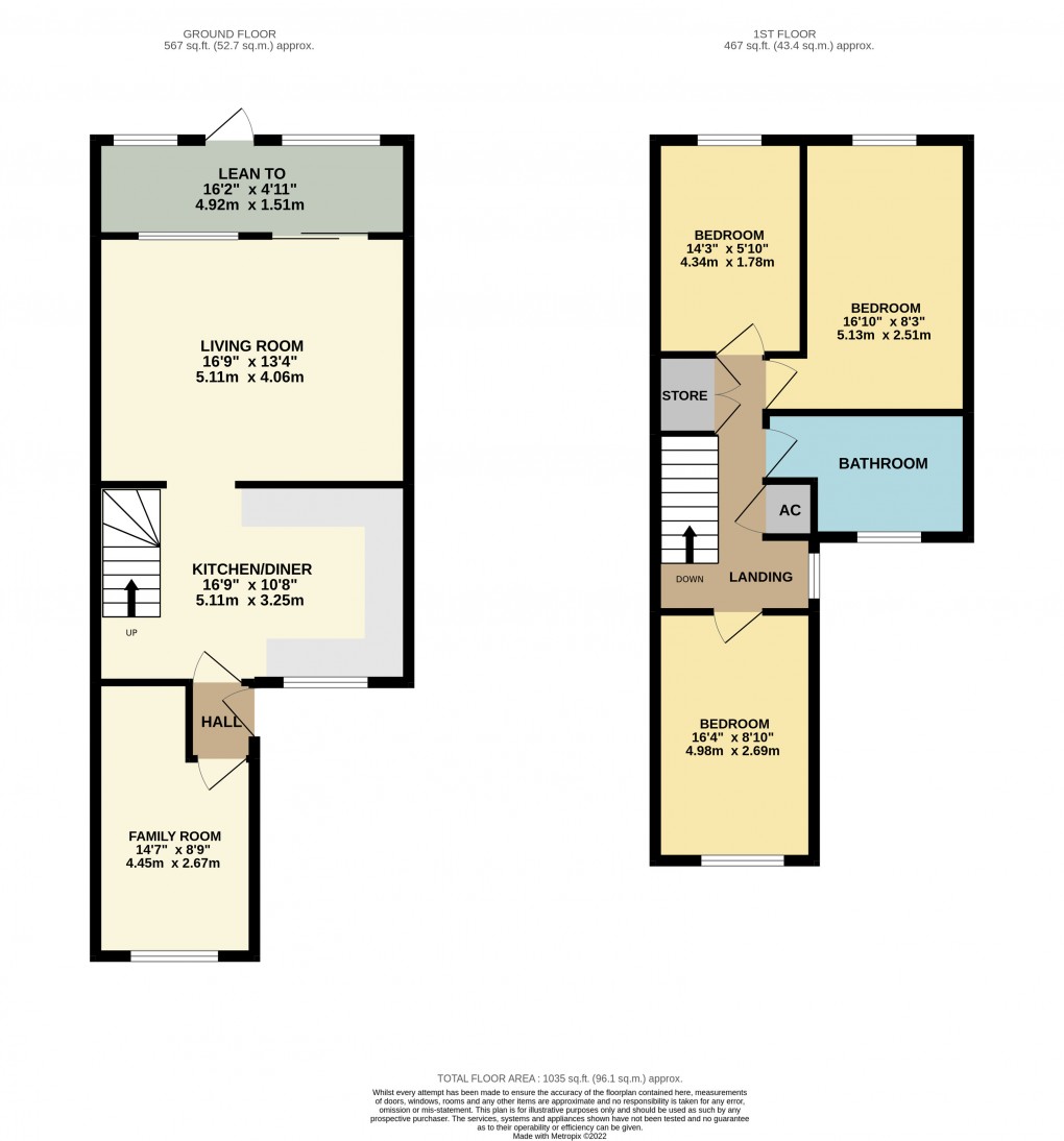 Floorplan for Conniburrow, Milton Keynes, Bucks