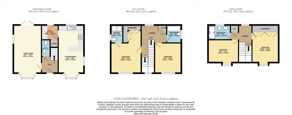 Floorplan for Brooklands, Milton Keynes, Buckinghamshire