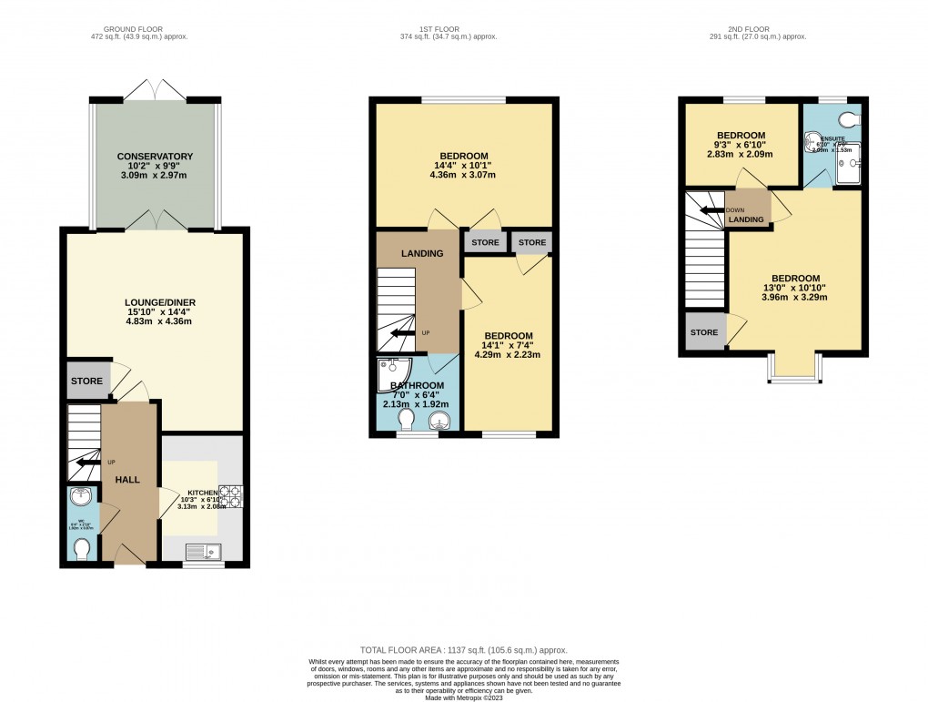 Floorplan for Grange Farm, Milton Keynes, Bucks