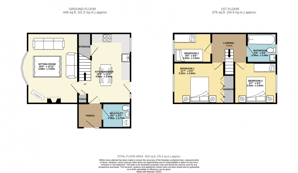 Floorplan for Newport Pagnell, Milton Keynes, Bucks