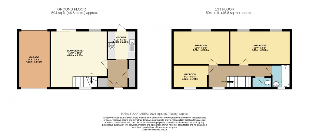 Floorplan for Bradwell Common, Milton Keynes, Buckinghamshire