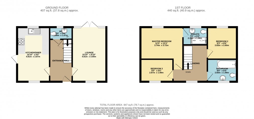 Floorplan for Kingsmead, Milton Keynes, Buckinghamshire