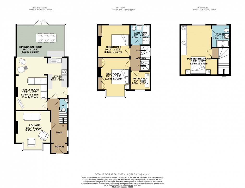 Floorplan for Newport Pagnell, Buckinghamshire