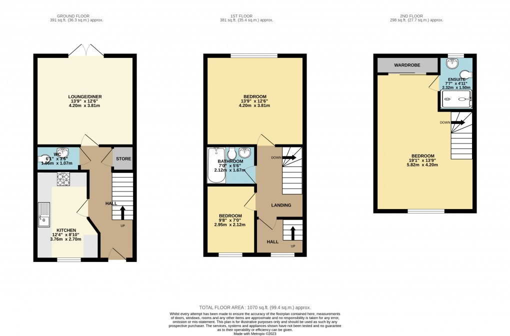 Floorplan for Whitehouse