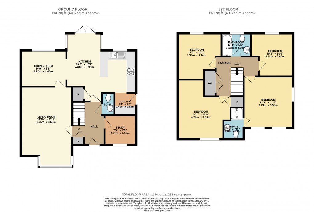Floorplan for Brooklands, Milton Keynes