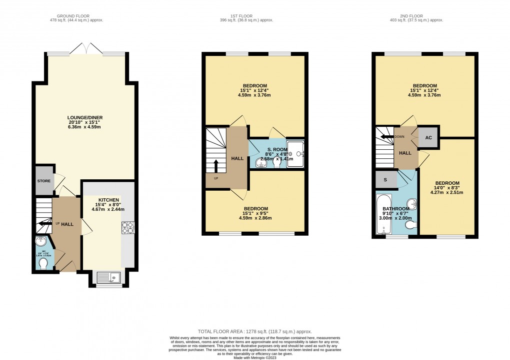 Floorplan for Brooklands