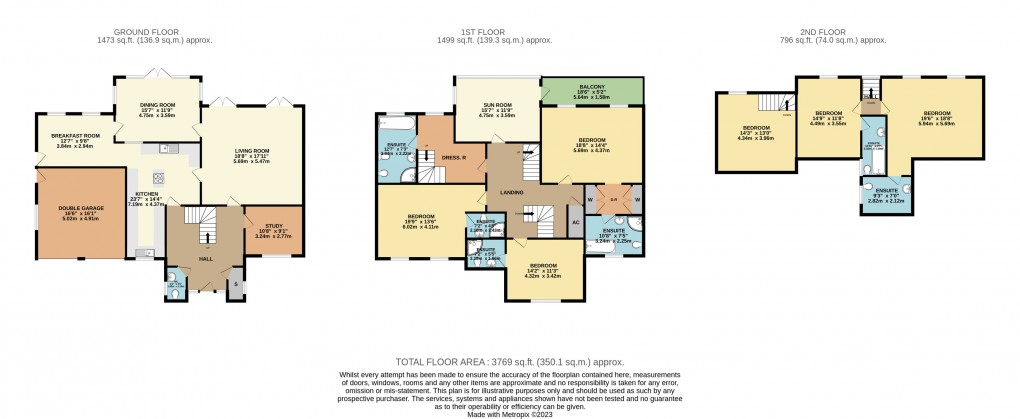 Floorplan for Loughton, Milton Keynes, Buckinghamshire