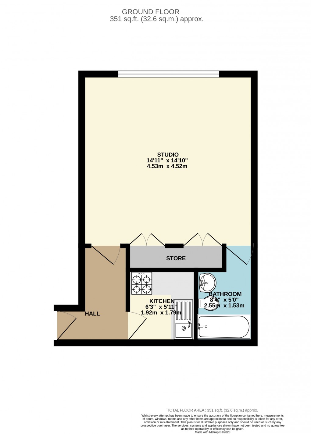 Floorplan for Central Milton Keynes, Buckinghamshire