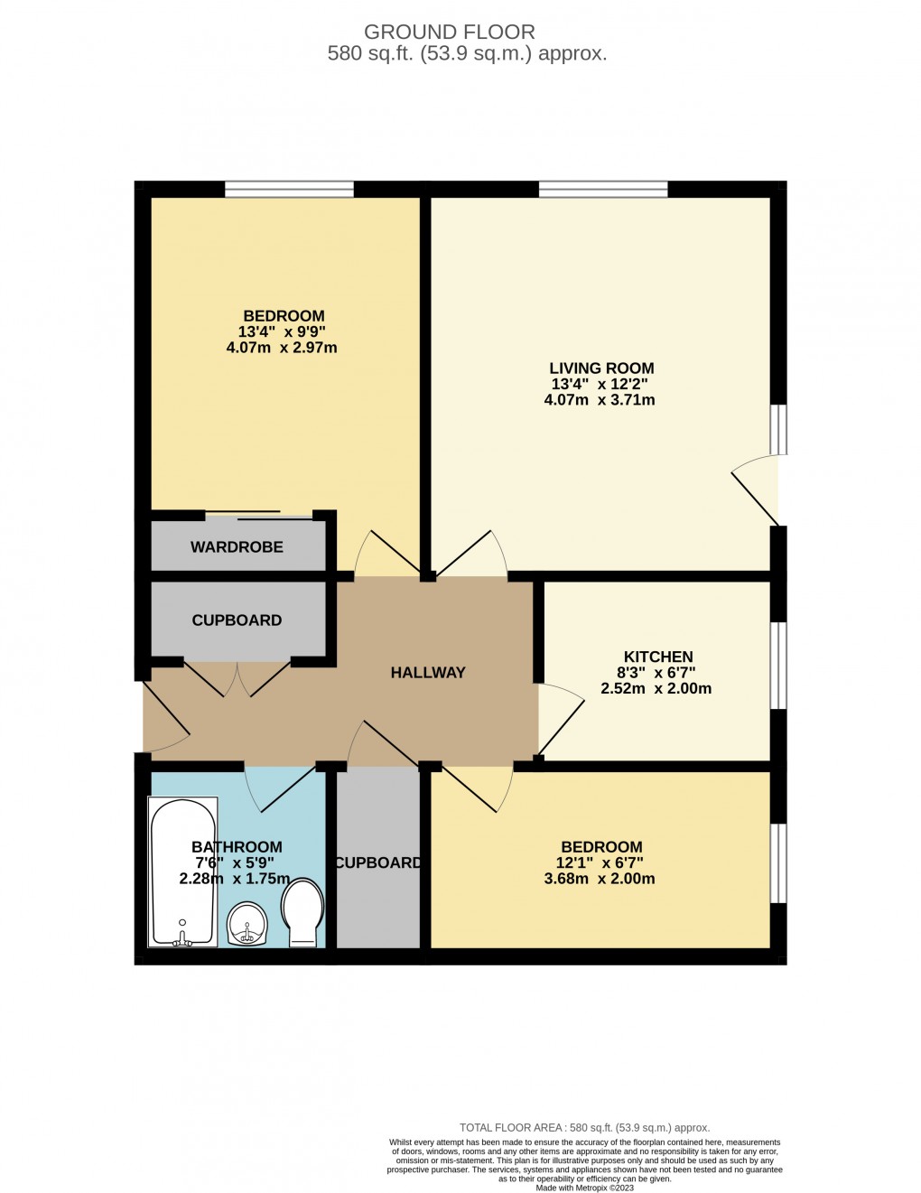 Floorplan for Newport Pagnell, Milton Keynes, Buckinghamshire