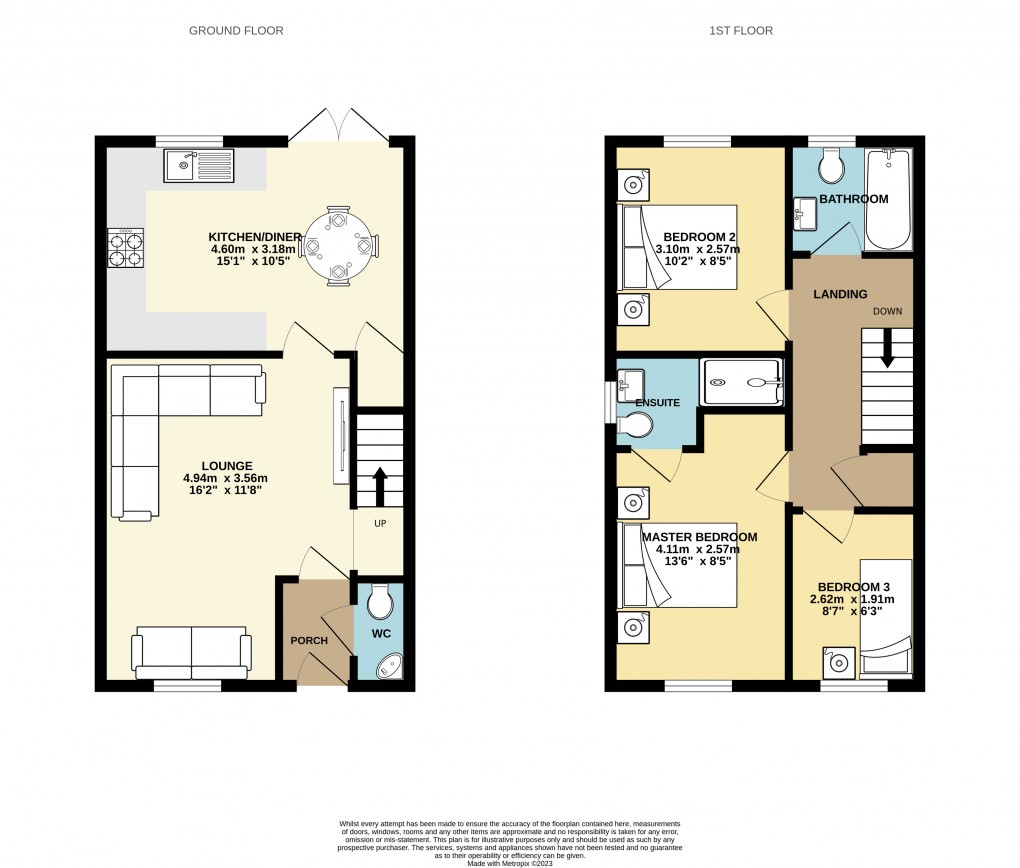 Floorplan for Eaton Leys, Milton Keynes