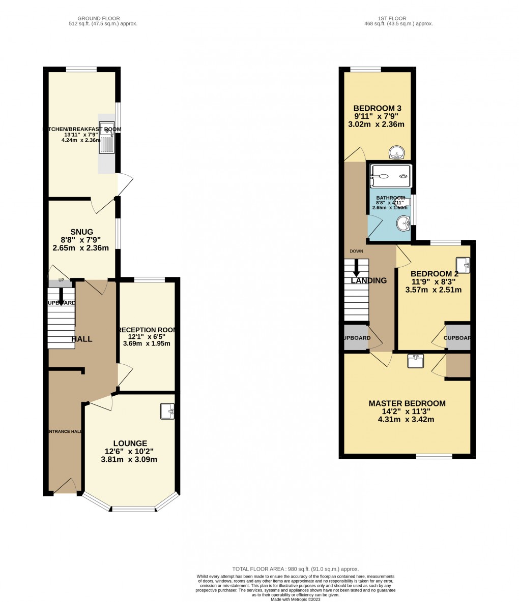 Floorplan for Wolverton, Milton Keynes, Buckinghamshire