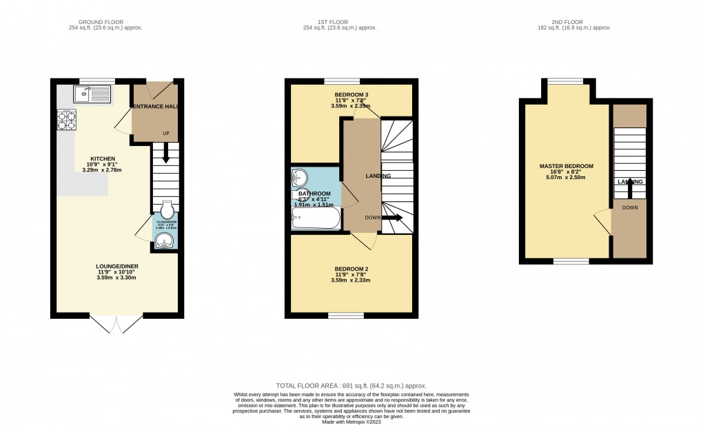 Floorplan for Towcester, Northampton