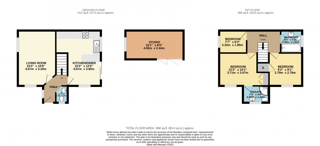 Floorplan for Monkston, Milton Keynes