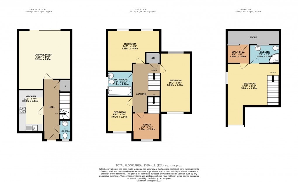 Floorplan for Walton, Milton Keynes, Buckinghamshire