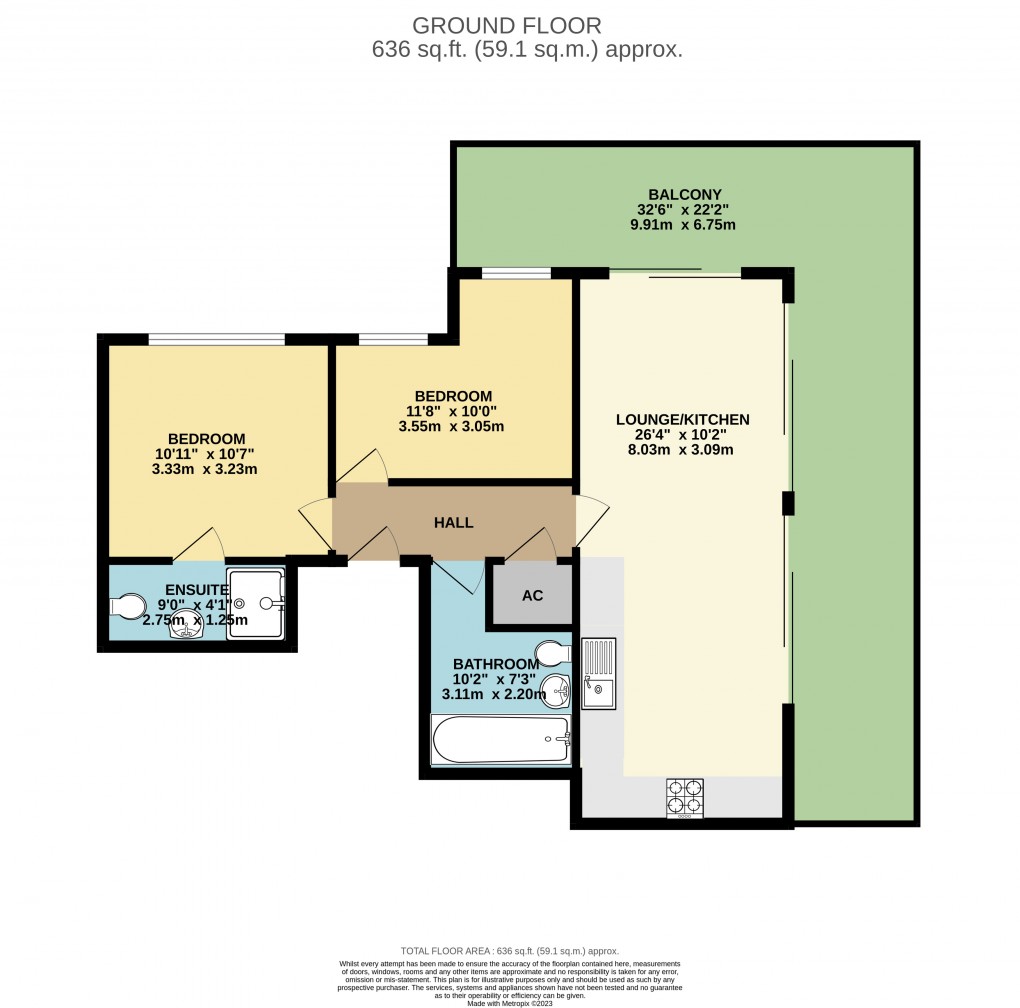 Floorplan for Central Milton Keynes, Milton Keynes, Buckinghamshire