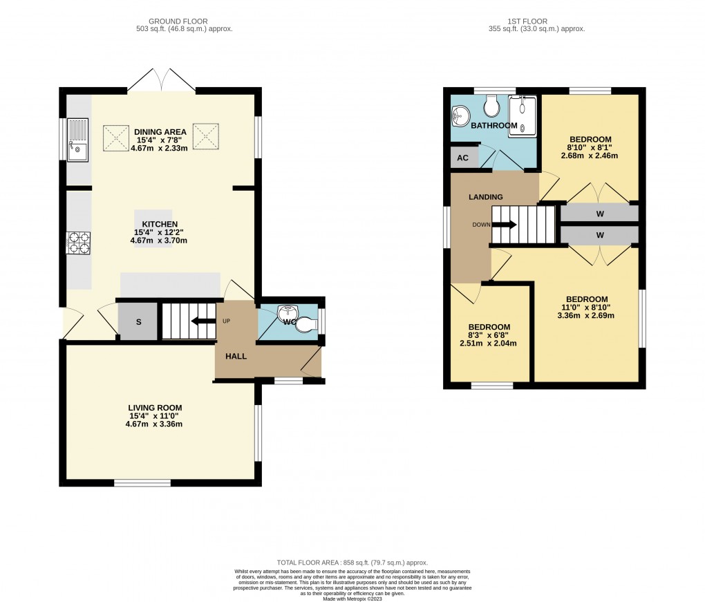 Floorplan for Blue Bridge, Milton Keynes, Buckinghamshire