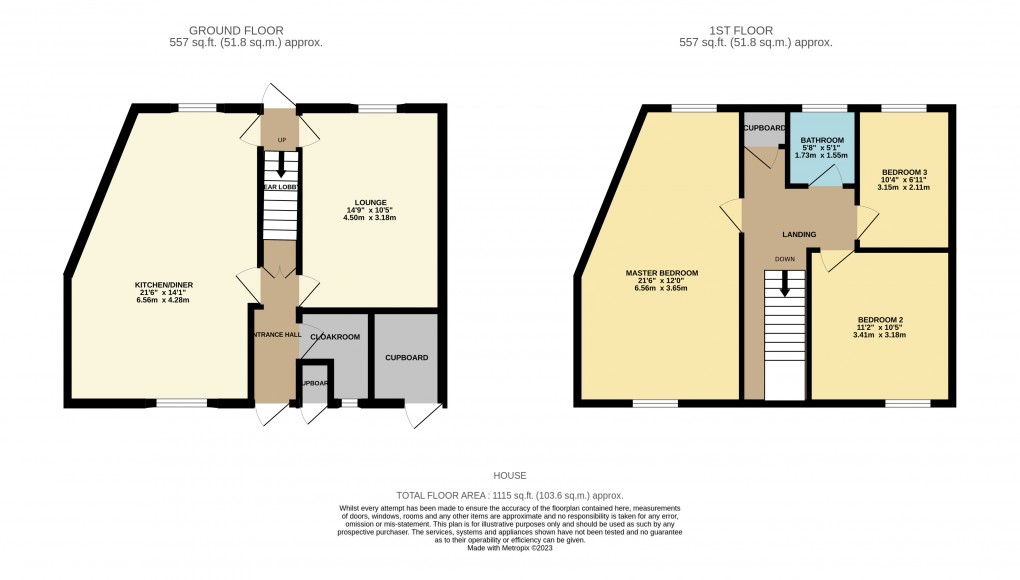 Floorplan for Heelands, Milton Keynes, Buckinghamshire