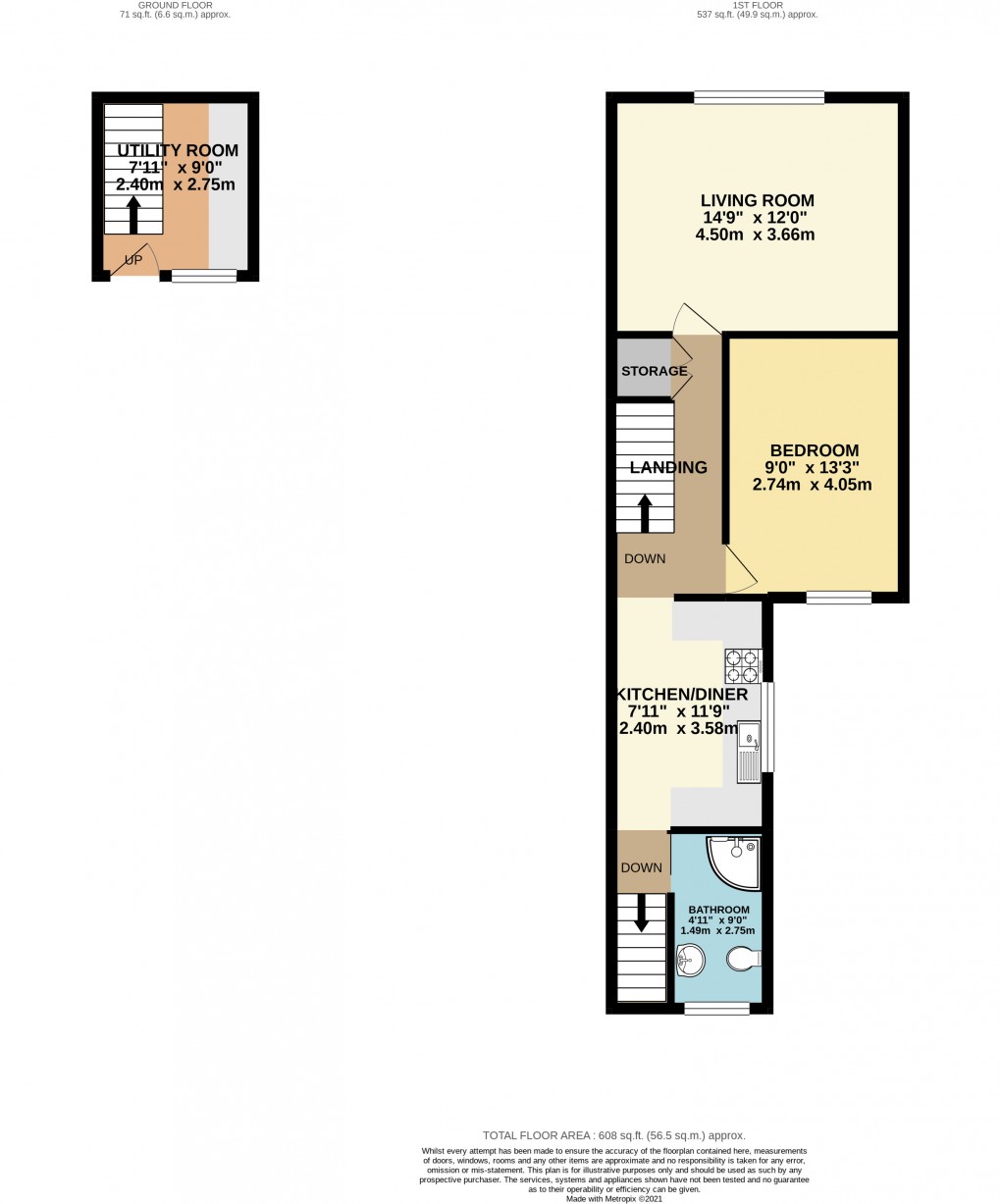 Floorplan for Wolverton, Milton Keynes, Bucks
