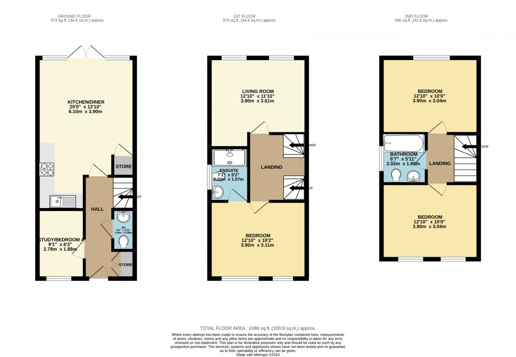 Floorplan for Wolverton, Milton Keynes, Buckinghamshire