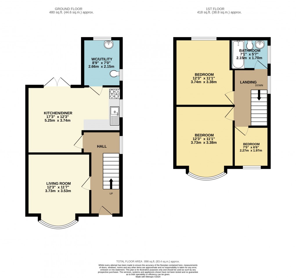 Floorplan for Wolverton, Milton Keynes, Buckinghamshire