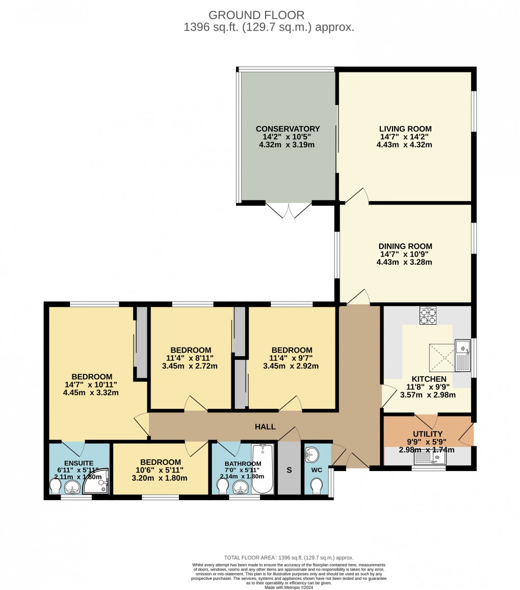 Floorplan for Bradwell Village, Milton Keynes