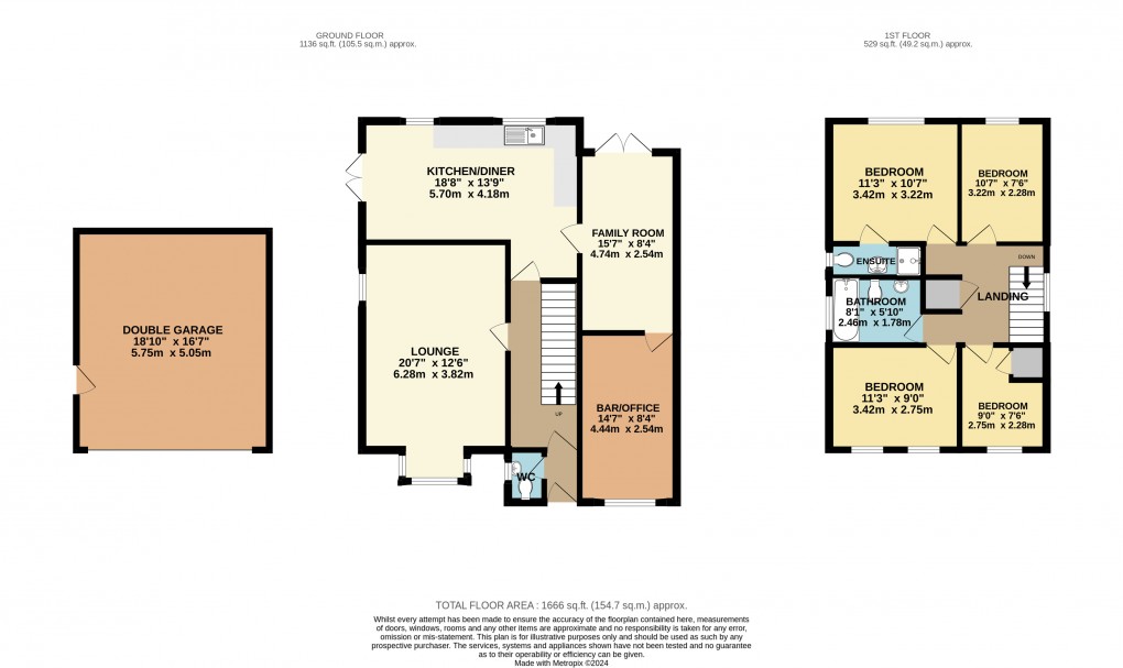 Floorplan for Heelands, Milton Keynes, Buckinghamshire