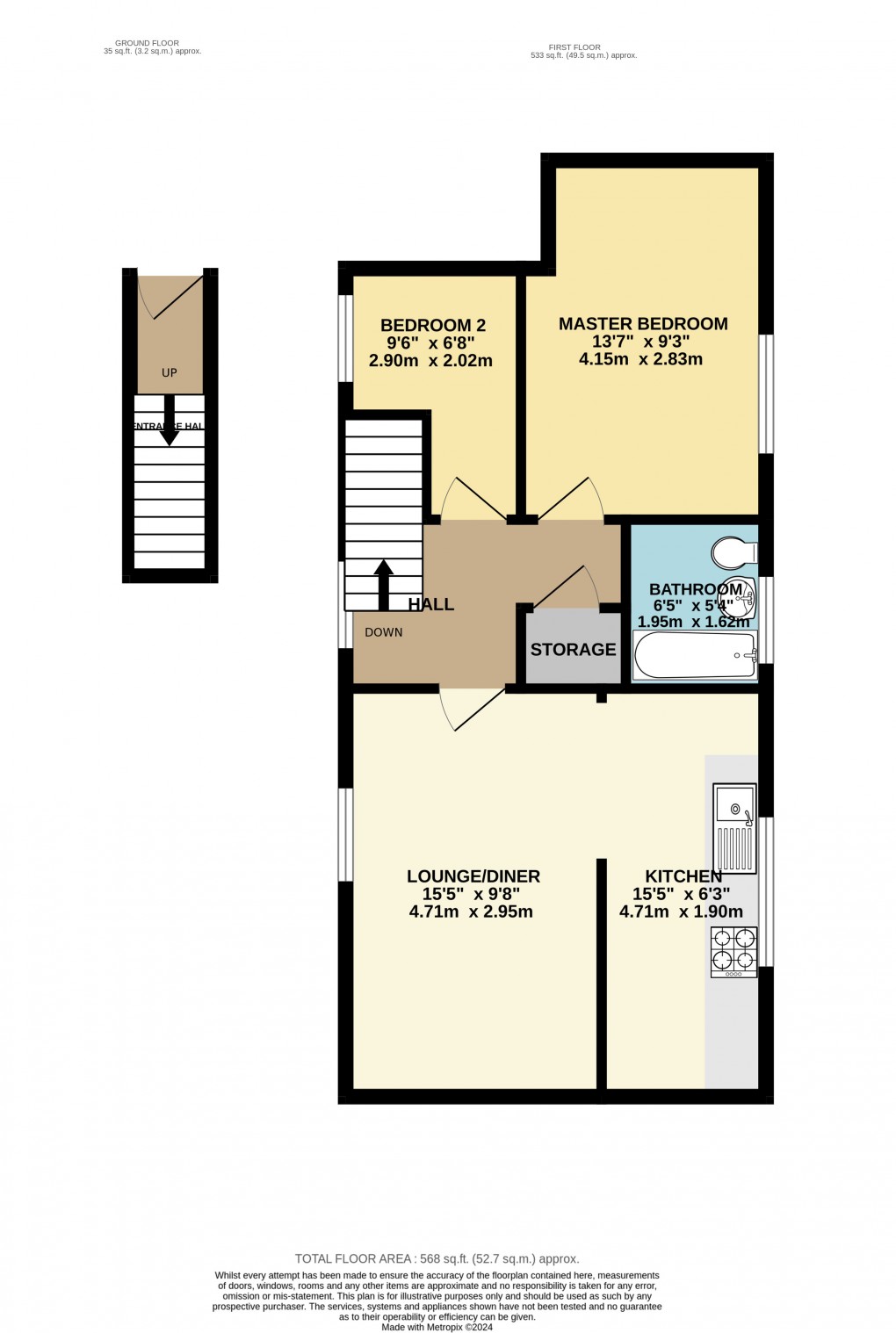 Floorplan for Northwood, London
