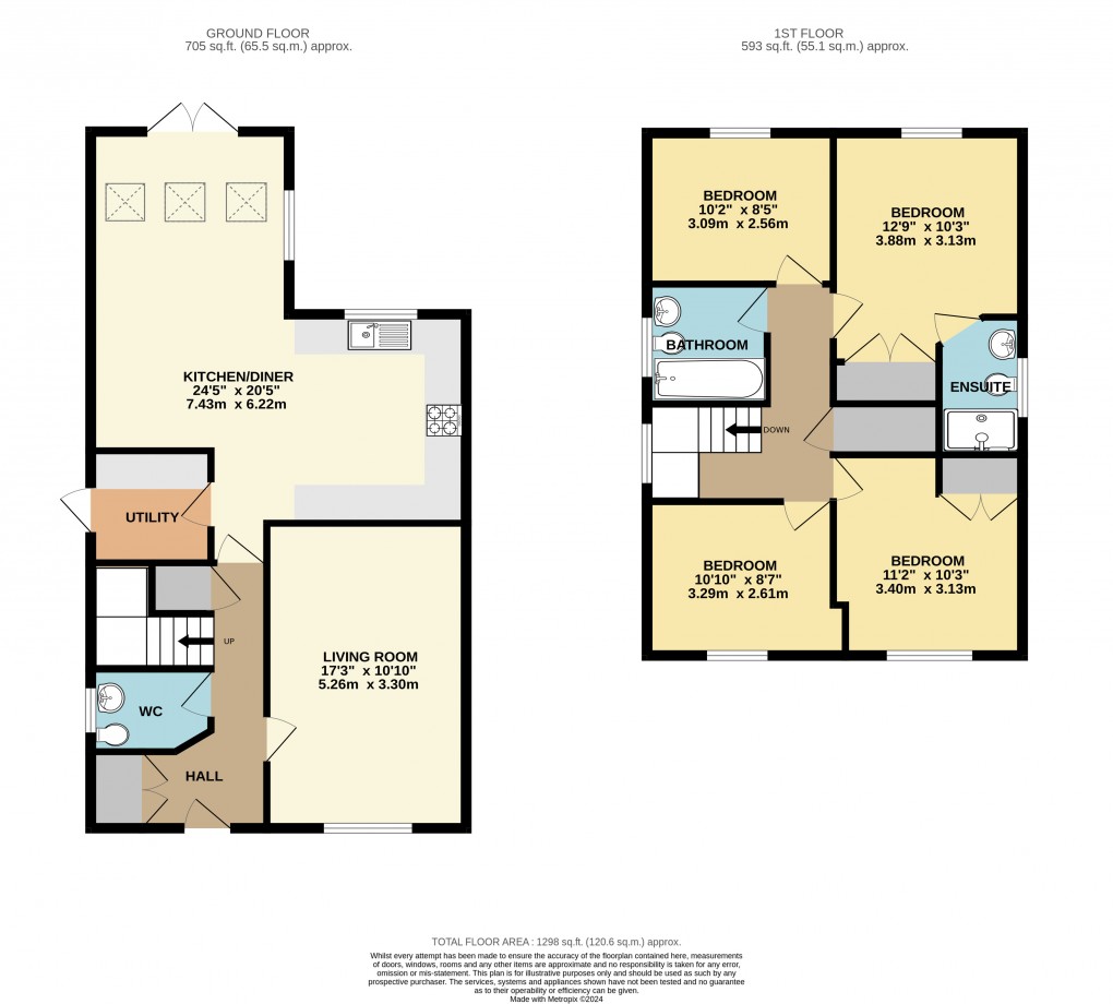 Floorplan for Whitehouse, Milton Keynes, Buckinghamshire