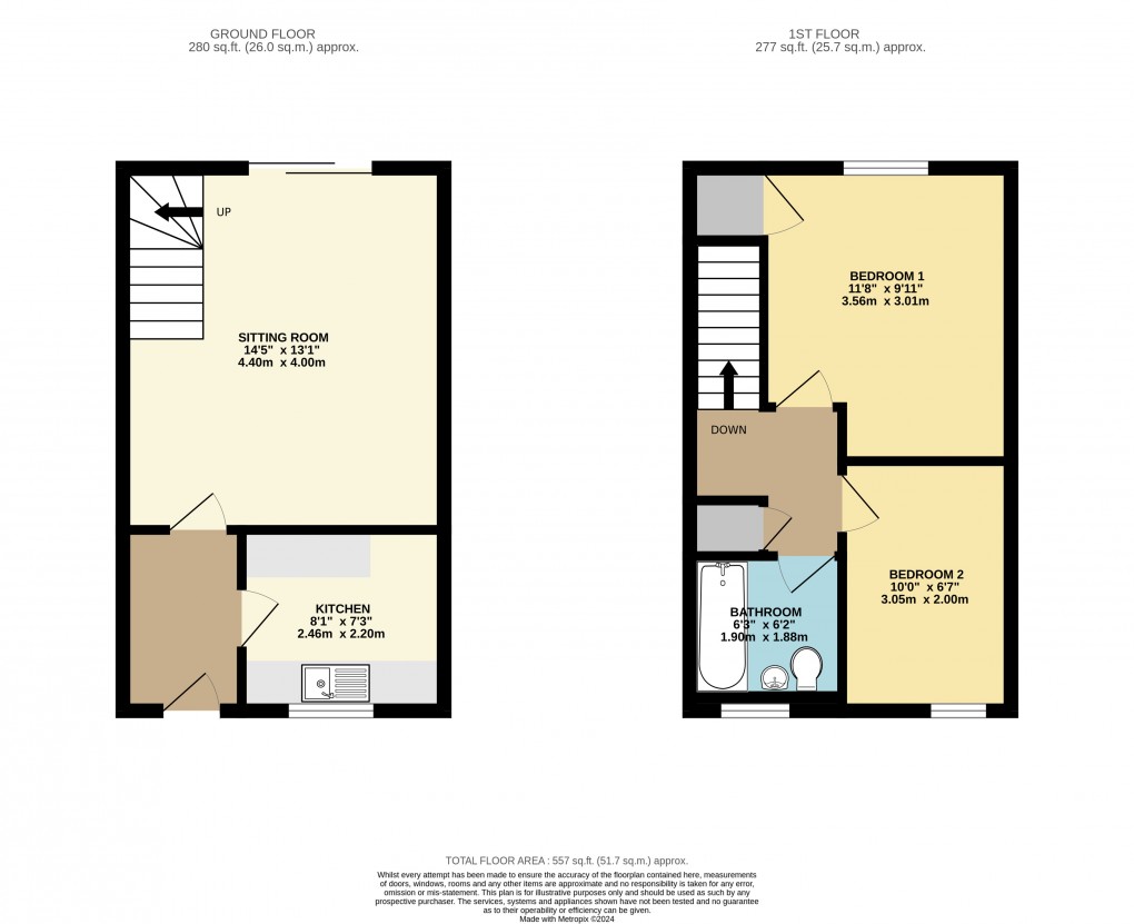 Floorplan for Beanhill, Milton Keynes, Buckinghamshire