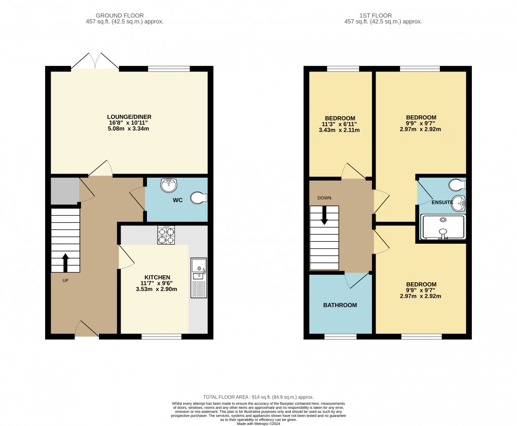 Floorplan for Tattenhoe Park