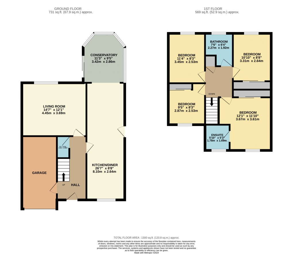 Floorplan for Shenley Brook End, Milton Keynes