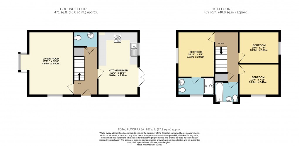 Floorplan for Glebe Farm, Milton Keynes, Buckinghamshire