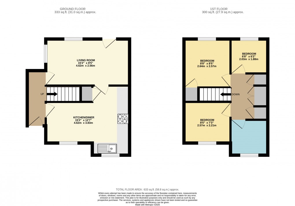 Floorplan for Great Holm, Milton Keynes, Buckinghamshire