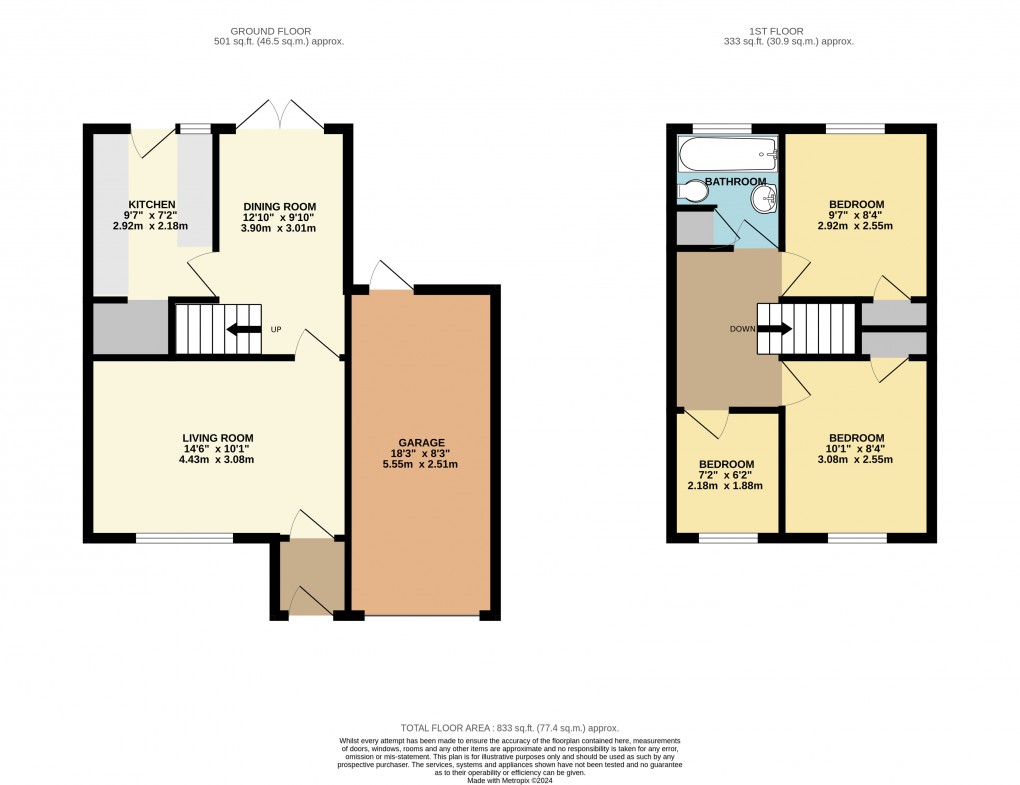 Floorplan for Emerson Valley, Milton Keynes, Buckinghamshire