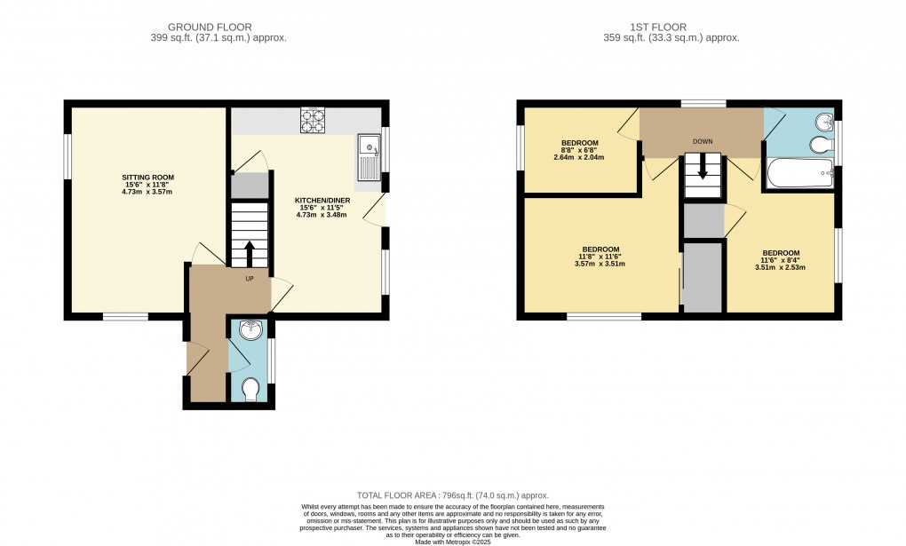 Floorplan for Emerson Valley, Milton Keynes, Buckinghamshire
