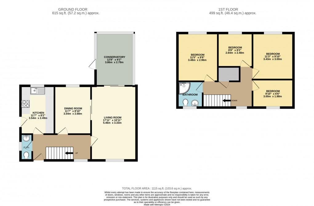 Floorplan for Heelands, Milton Keynes, Bucks
