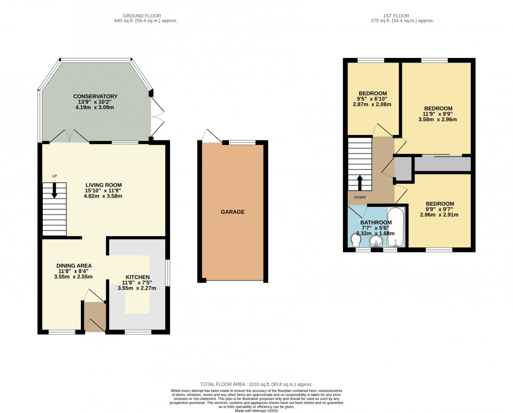 Floorplan for Bradwell, Milton Keynes, Buckinghamshire