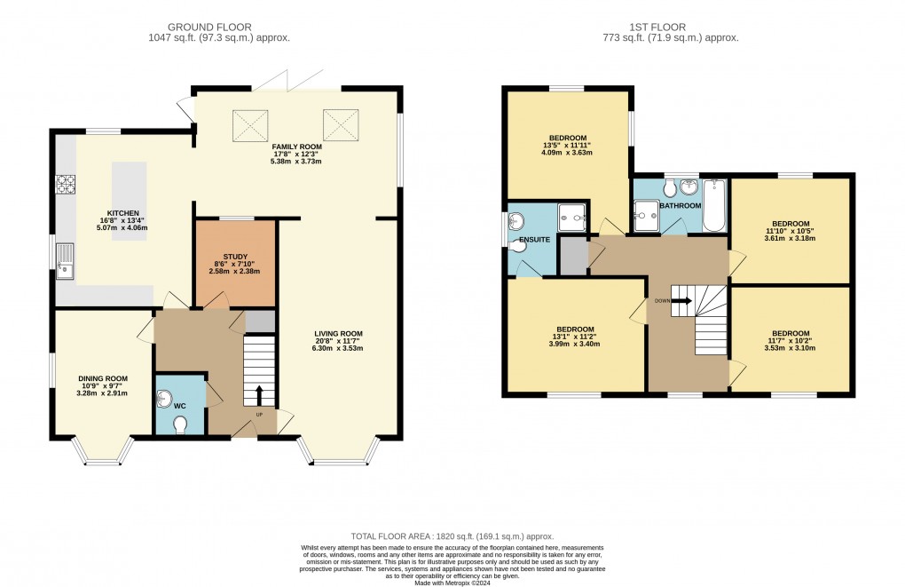 Floorplan for Shenley Brook End, Milton Keynes, Bucking
