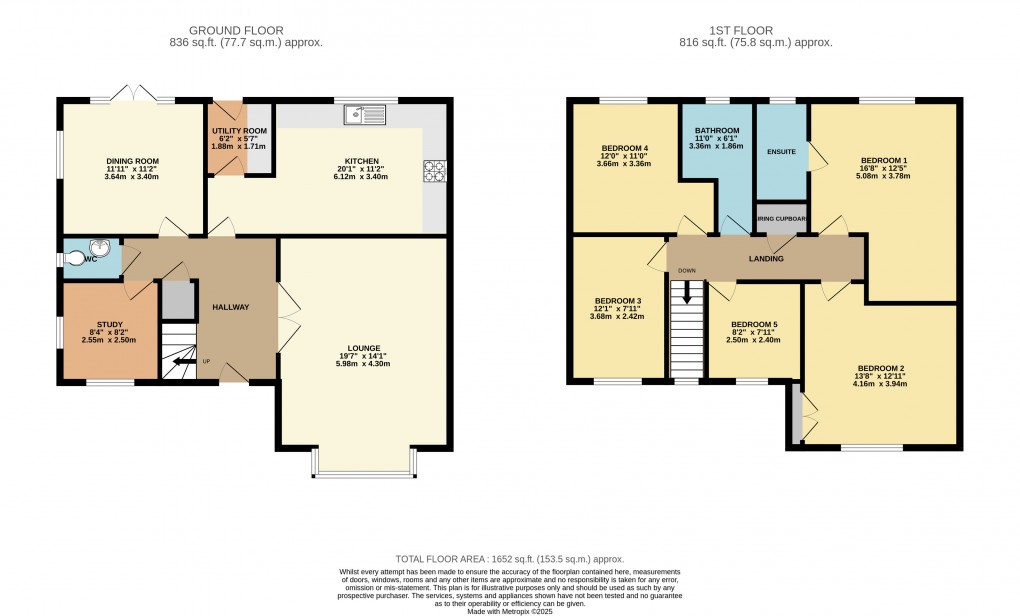 Floorplan for Grange Farm