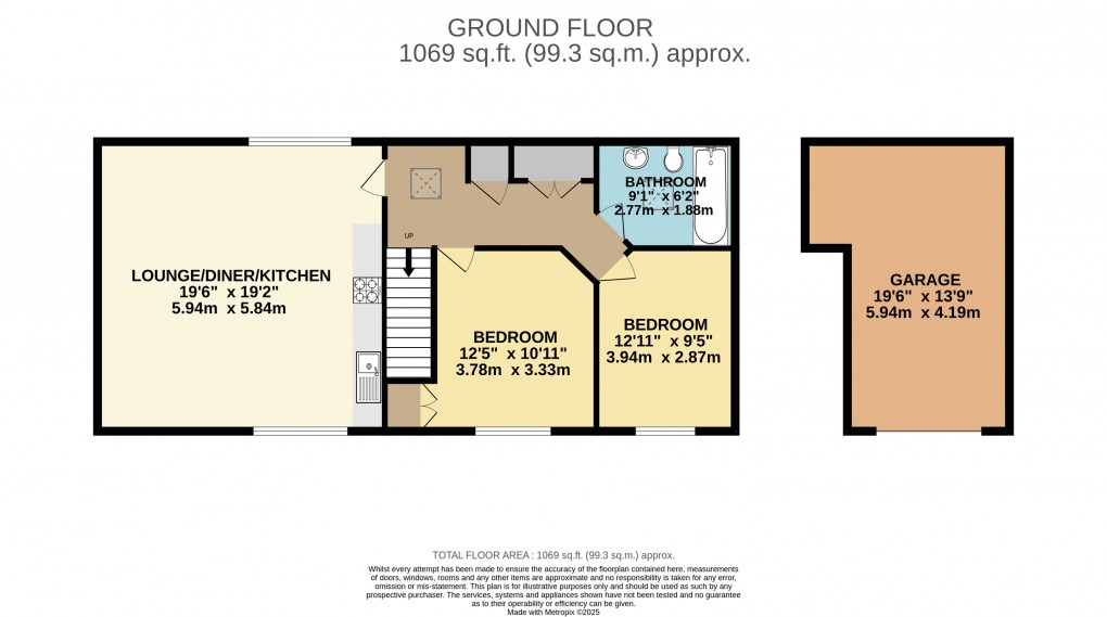 Floorplan for Oxley Park, Milton Keynes, Buckinghamshire